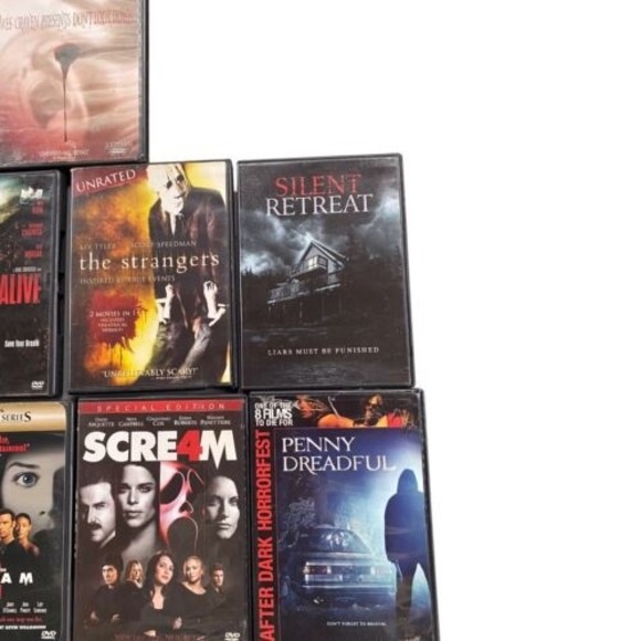 Halloween DVD Movie Lot Scream 2 The Strangers Orphan - Picture 5 of 5